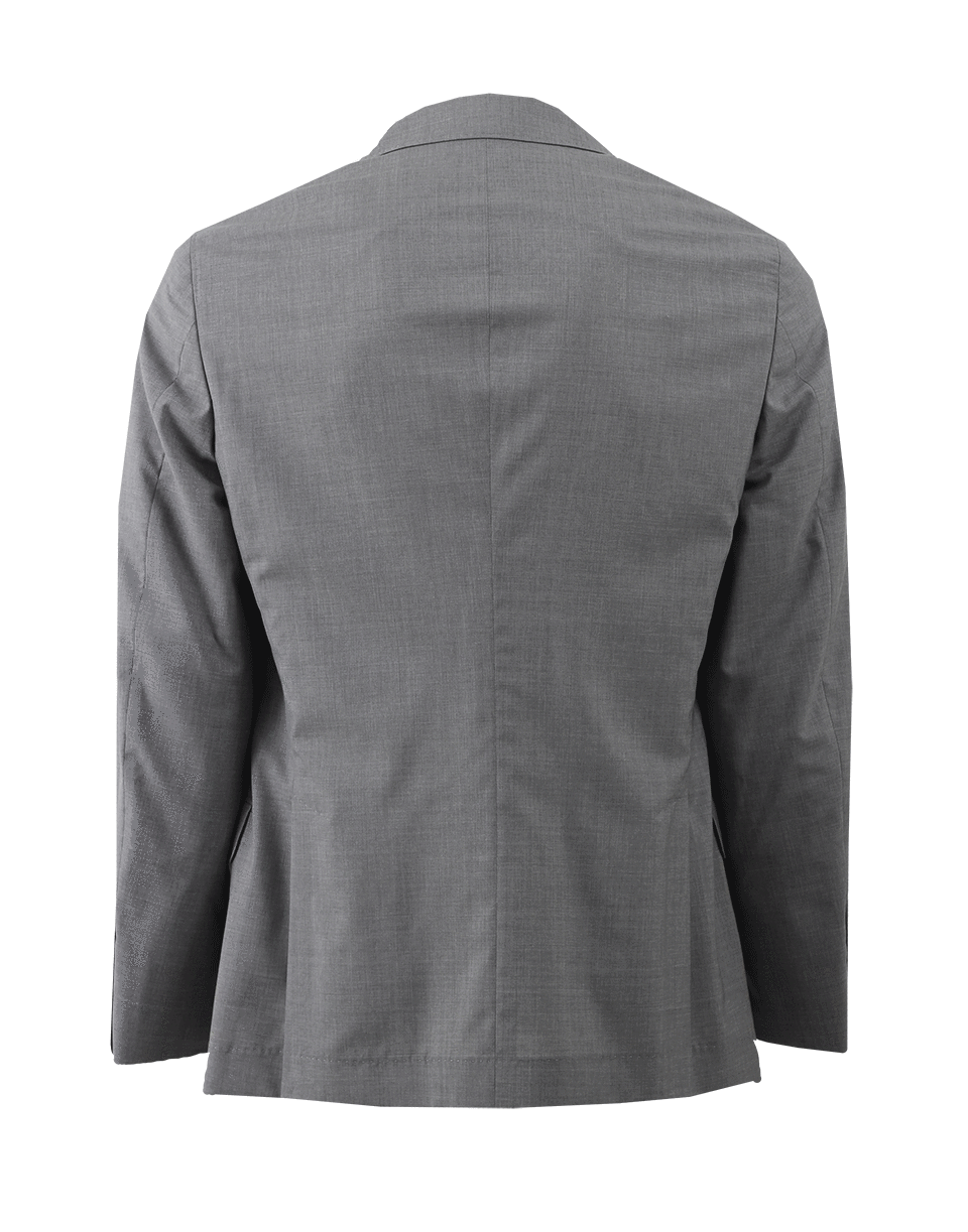 BRUNELLO CUCINELLI-Grey Travel Blazer-