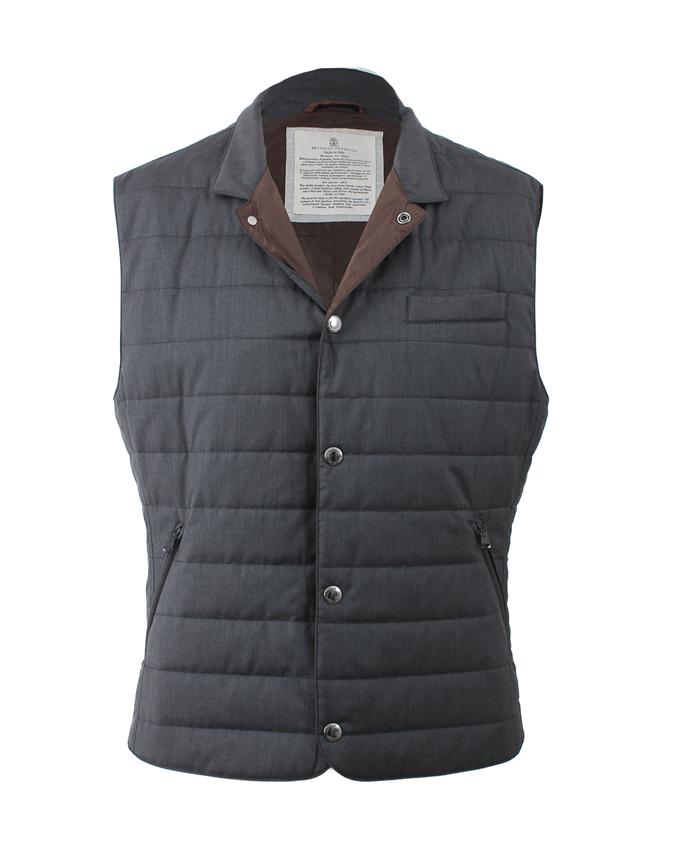 BRUNELLO CUCINELLI-Goose Down Vest-