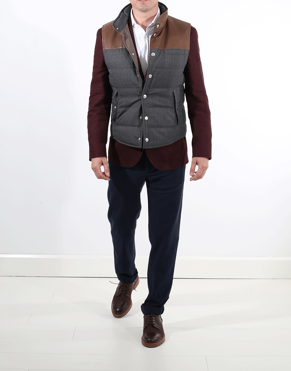 BRUNELLO CUCINELLI-Rustic Vest-