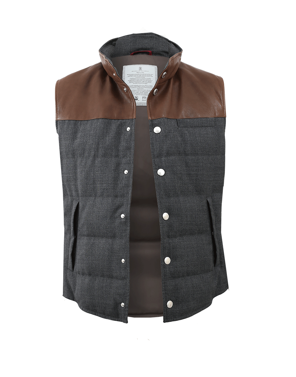 BRUNELLO CUCINELLI-Rustic Vest-