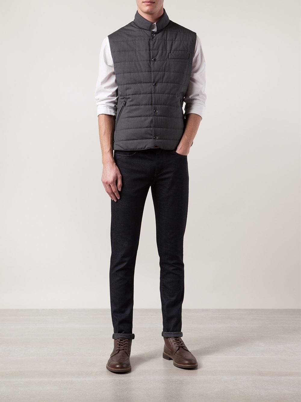 BRUNELLO CUCINELLI-Goose Down Vest-