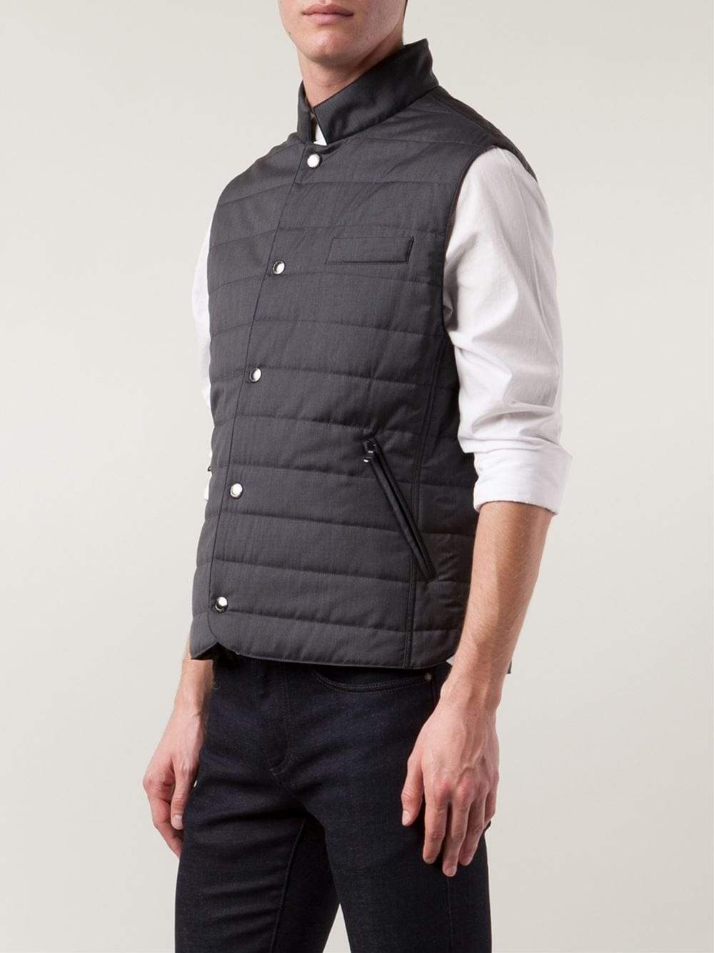 BRUNELLO CUCINELLI-Goose Down Vest-