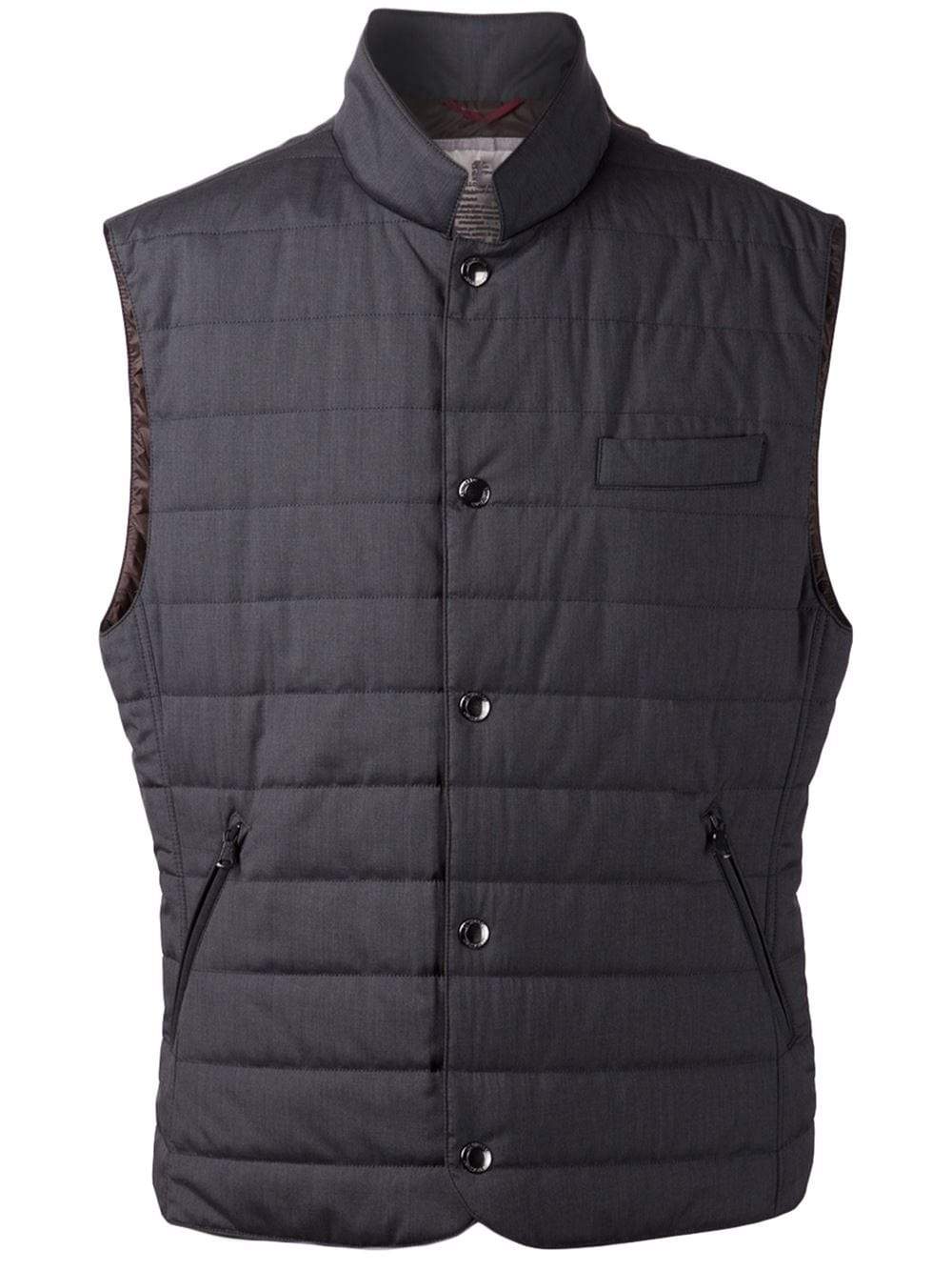 BRUNELLO CUCINELLI-Goose Down Vest-