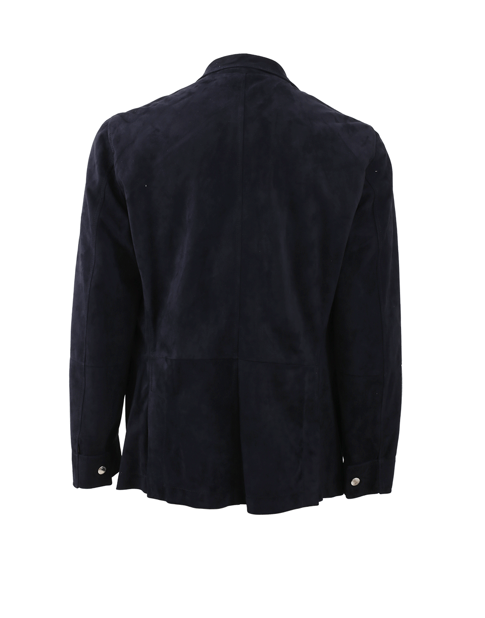 BRUNELLO CUCINELLI-Suede Sport Jacket-