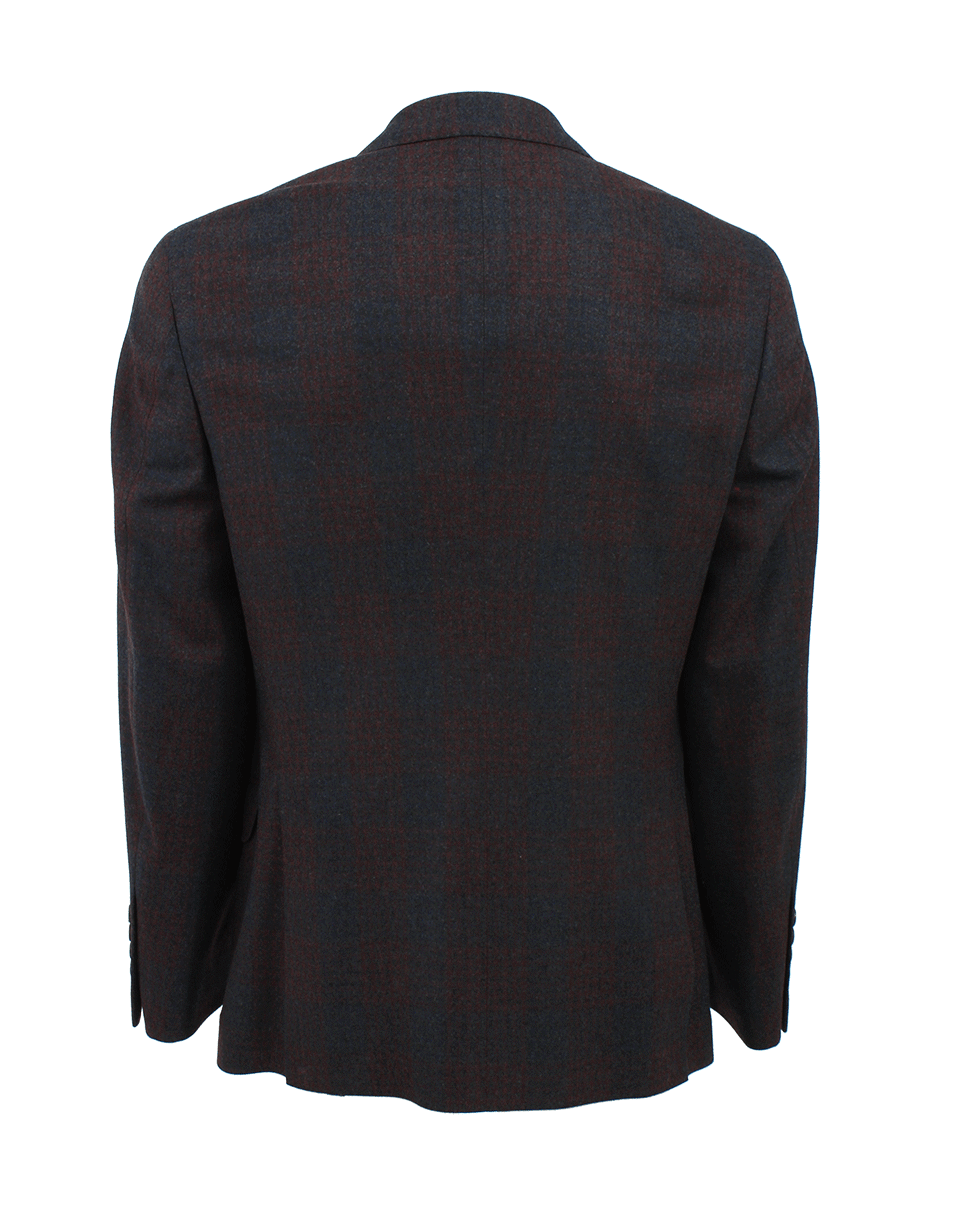 BRUNELLO CUCINELLI-Glenplaid Peak Lapel Jacket-