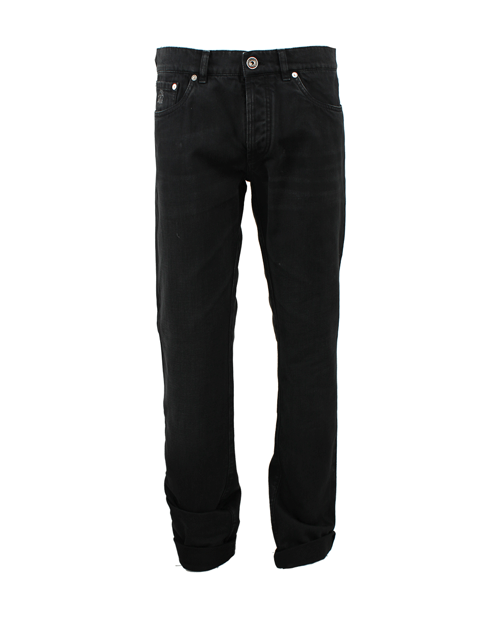 BRUNELLO CUCINELLI-Five Pocket Denim Pant-