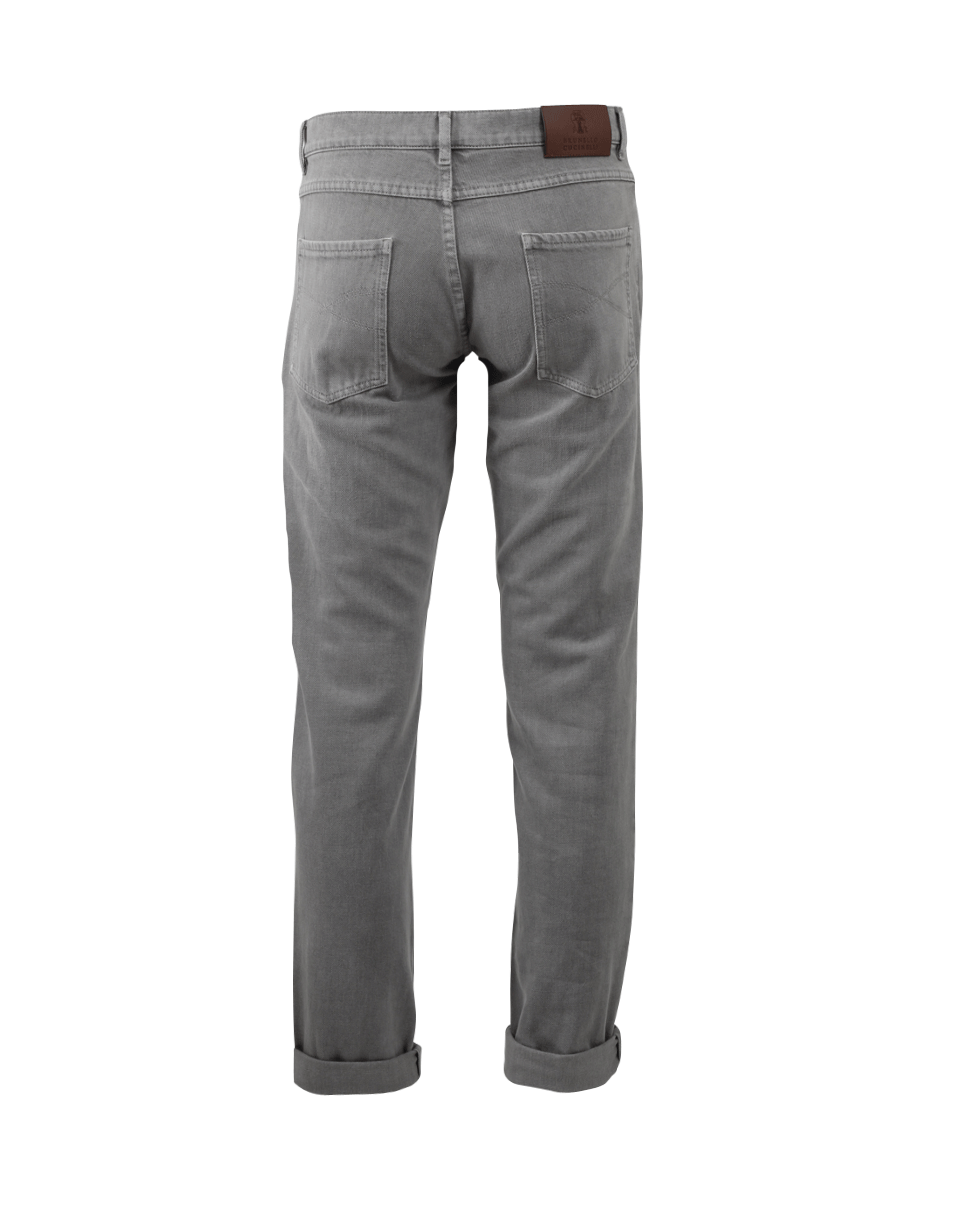 BRUNELLO CUCINELLI-Colored Jean Pant-