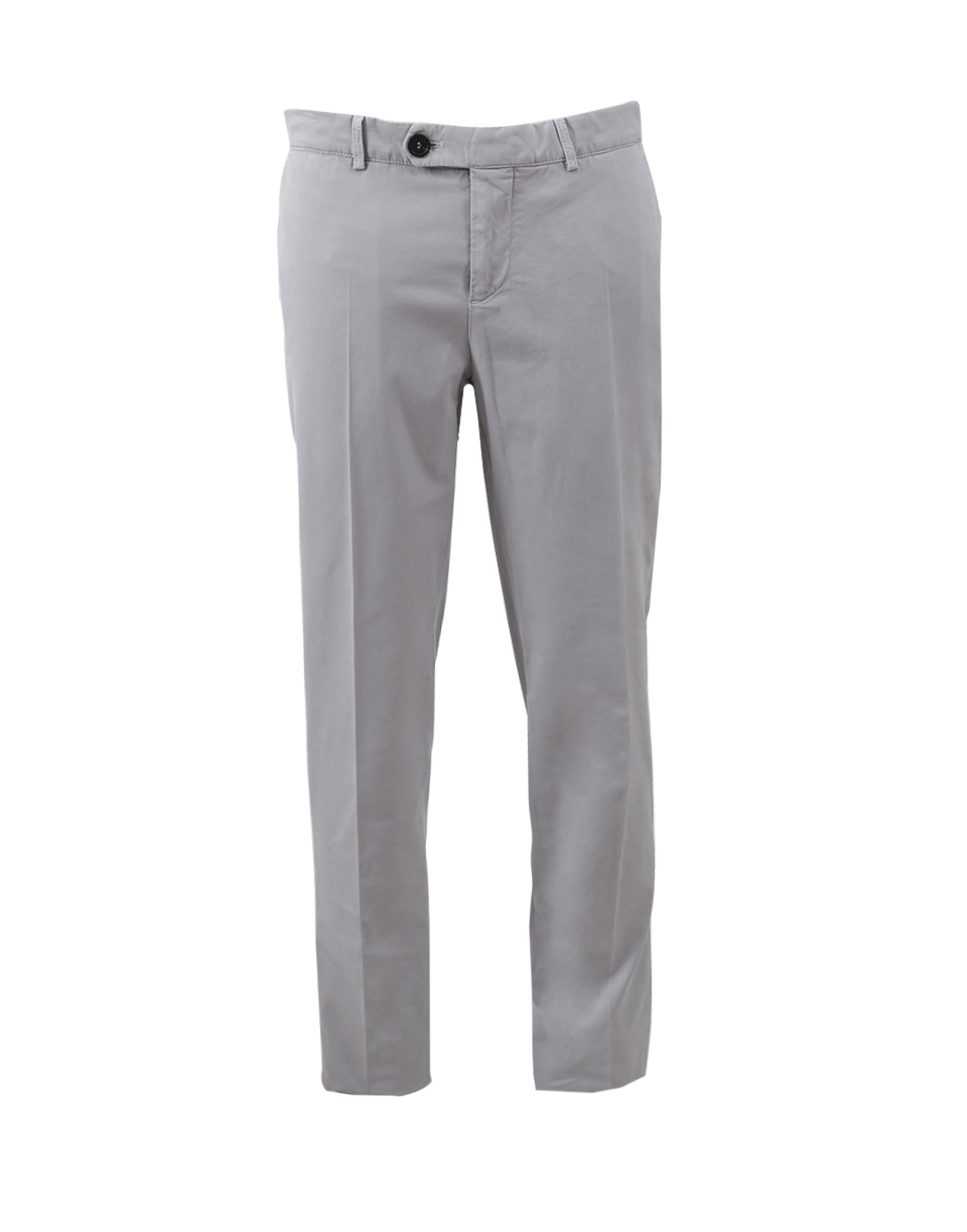 BRUNELLO CUCINELLI-Flat Front Trouser-