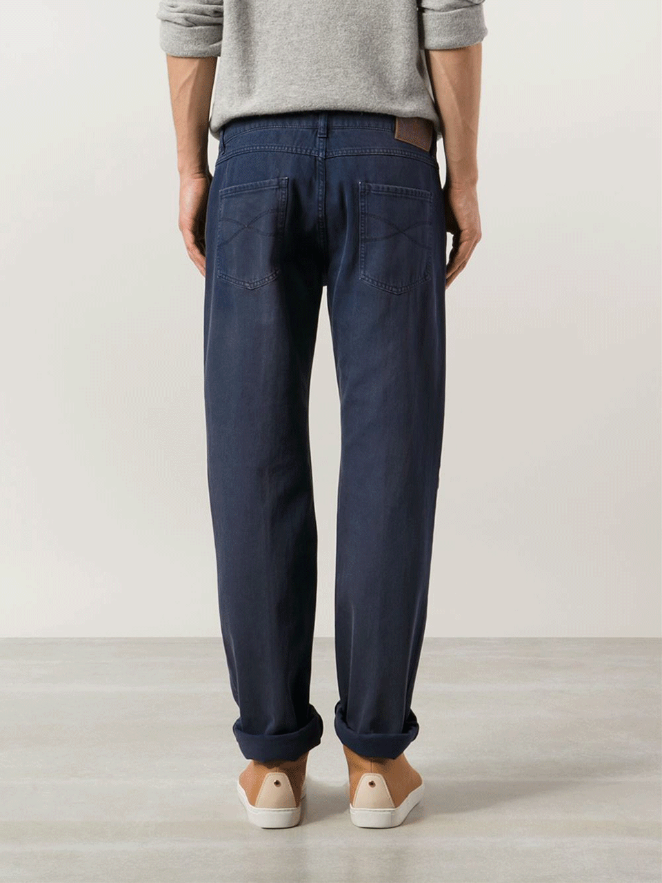 BRUNELLO CUCINELLI-Five Pocket Denim Pant-