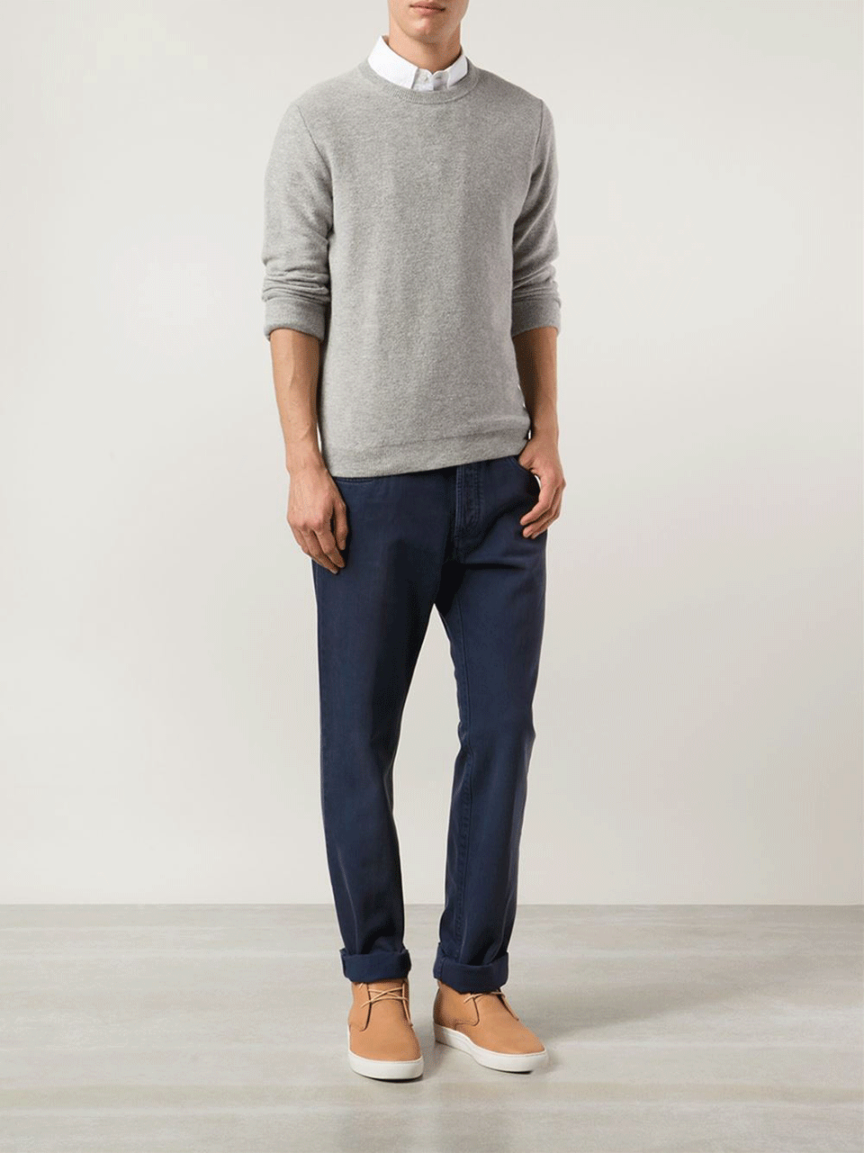 BRUNELLO CUCINELLI-Five Pocket Denim Pant-