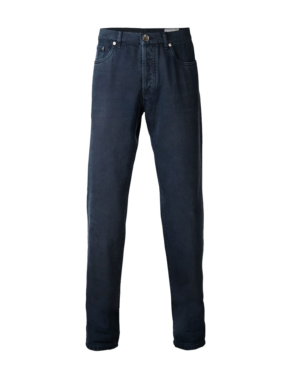 BRUNELLO CUCINELLI-Five Pocket Denim Pant-
