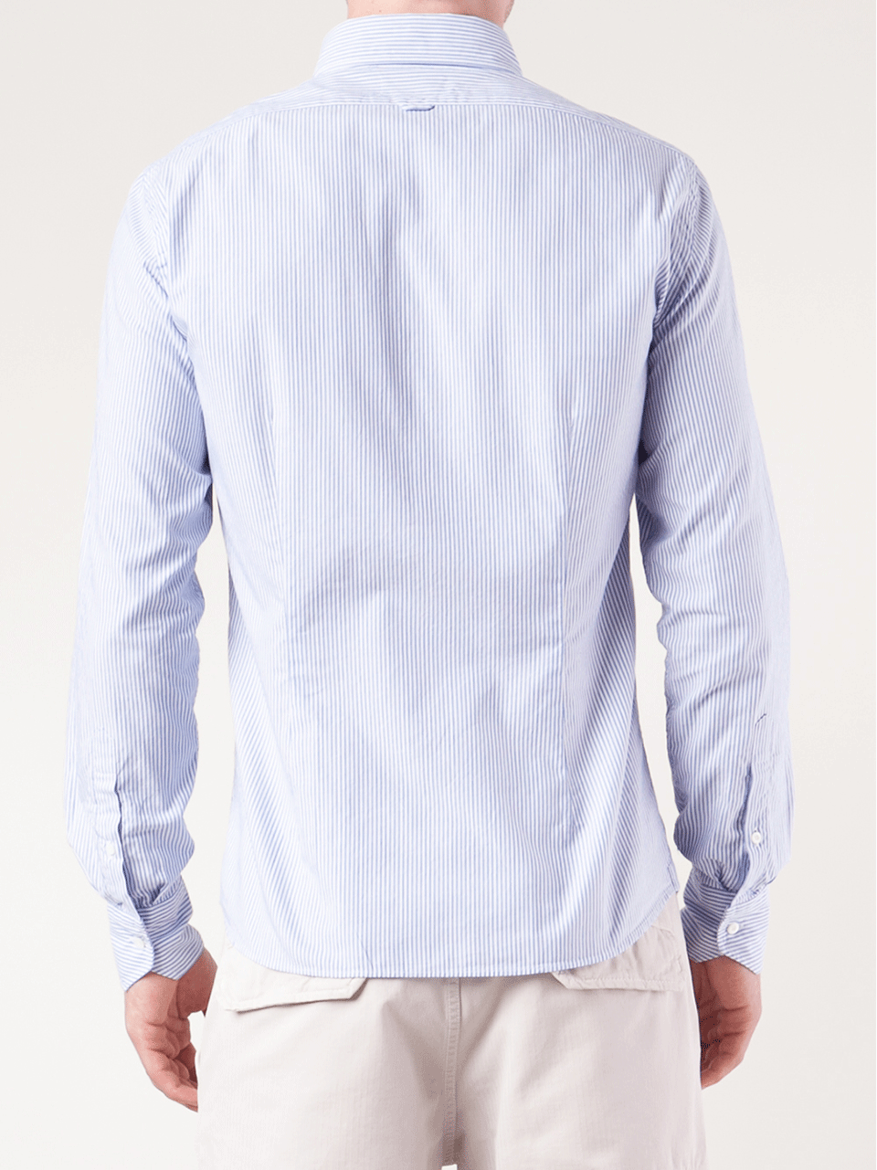 BRUNELLO CUCINELLI-Striped Button Down Shirt-