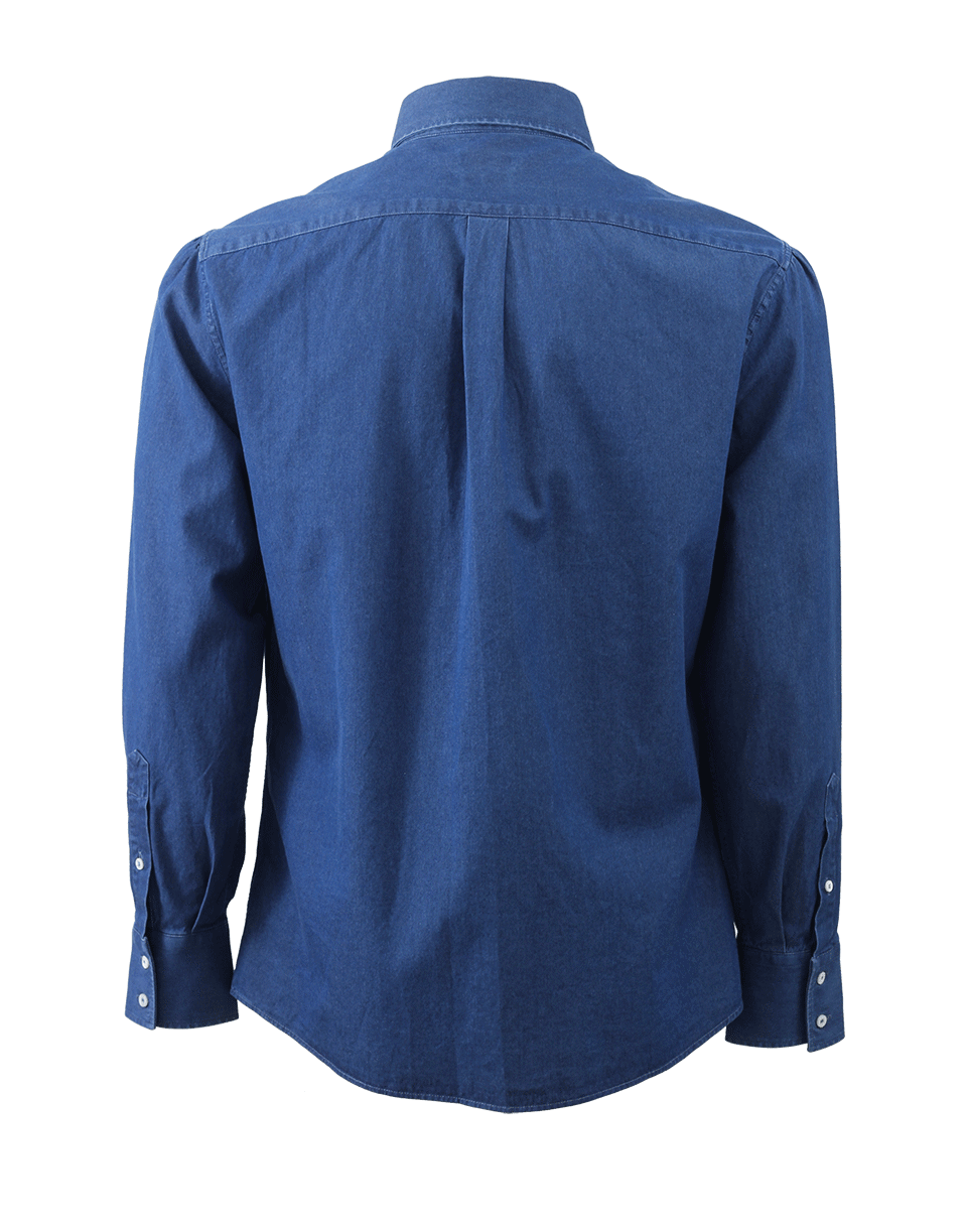 BRUNELLO CUCINELLI-Button Down Chambray Shirt-