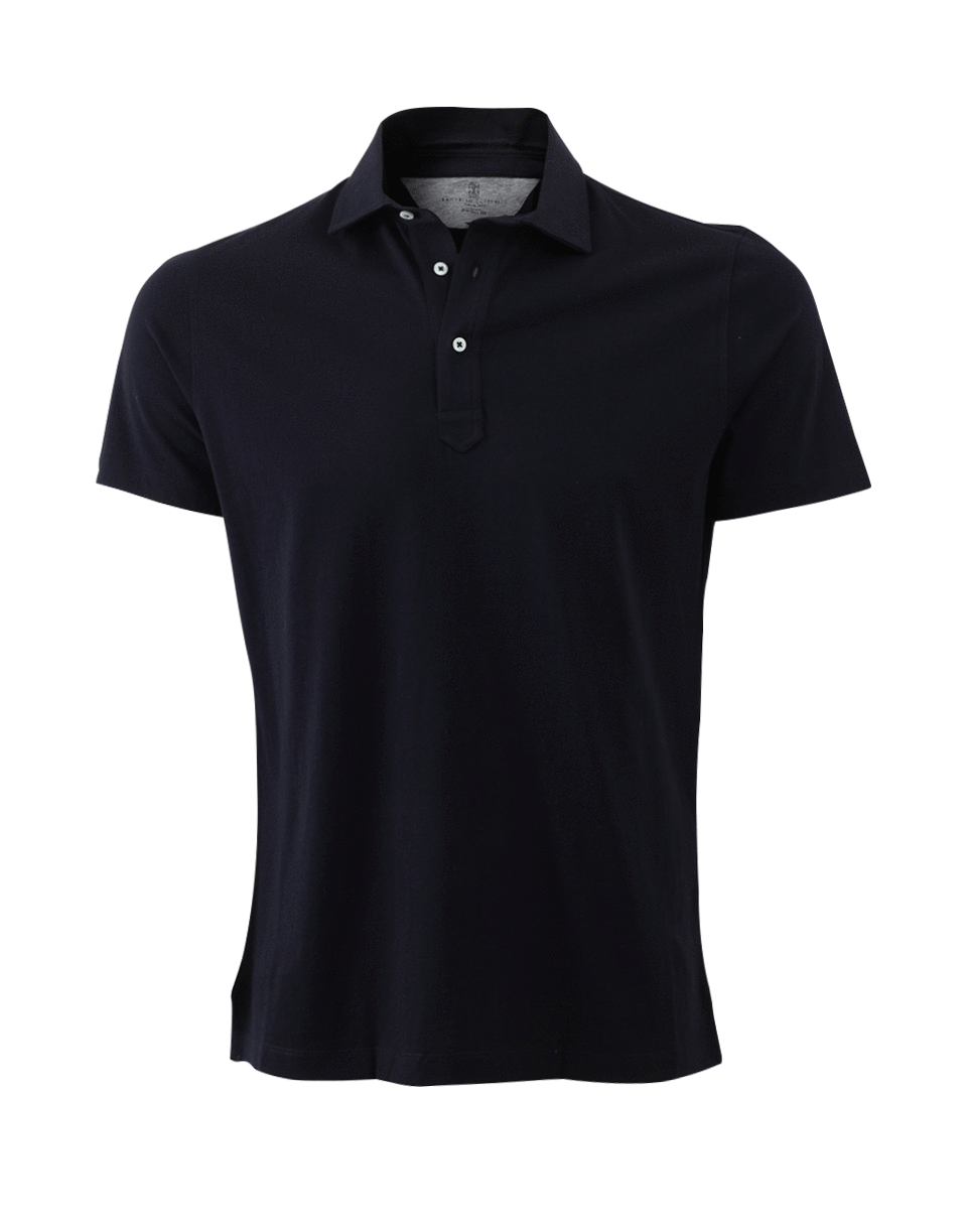 BRUNELLO CUCINELLI-Jersey Polo-