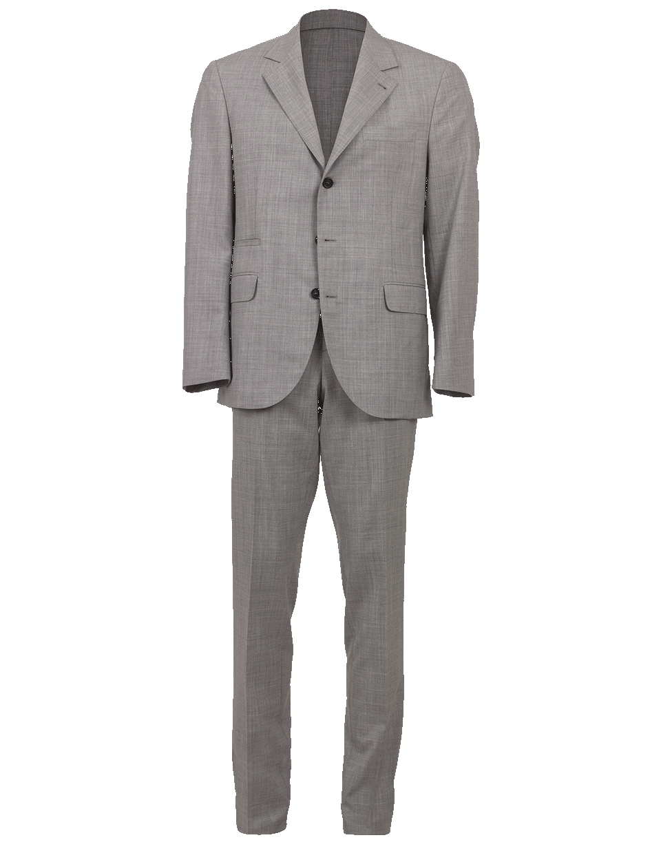 BRUNELLO CUCINELLI-Three Button Travel Suit-