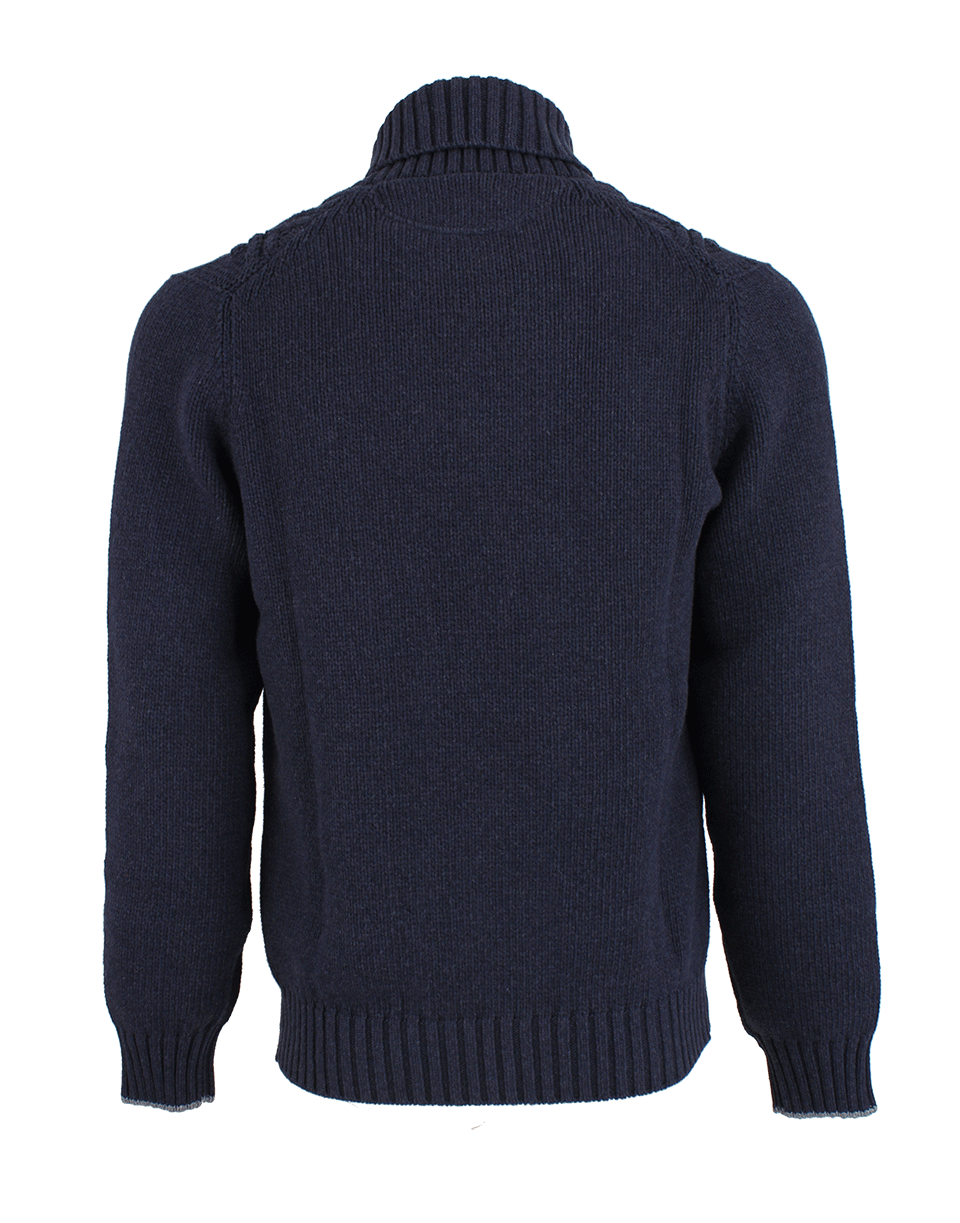 BRUNELLO CUCINELLI-Men's Shawl Collar Sweater-