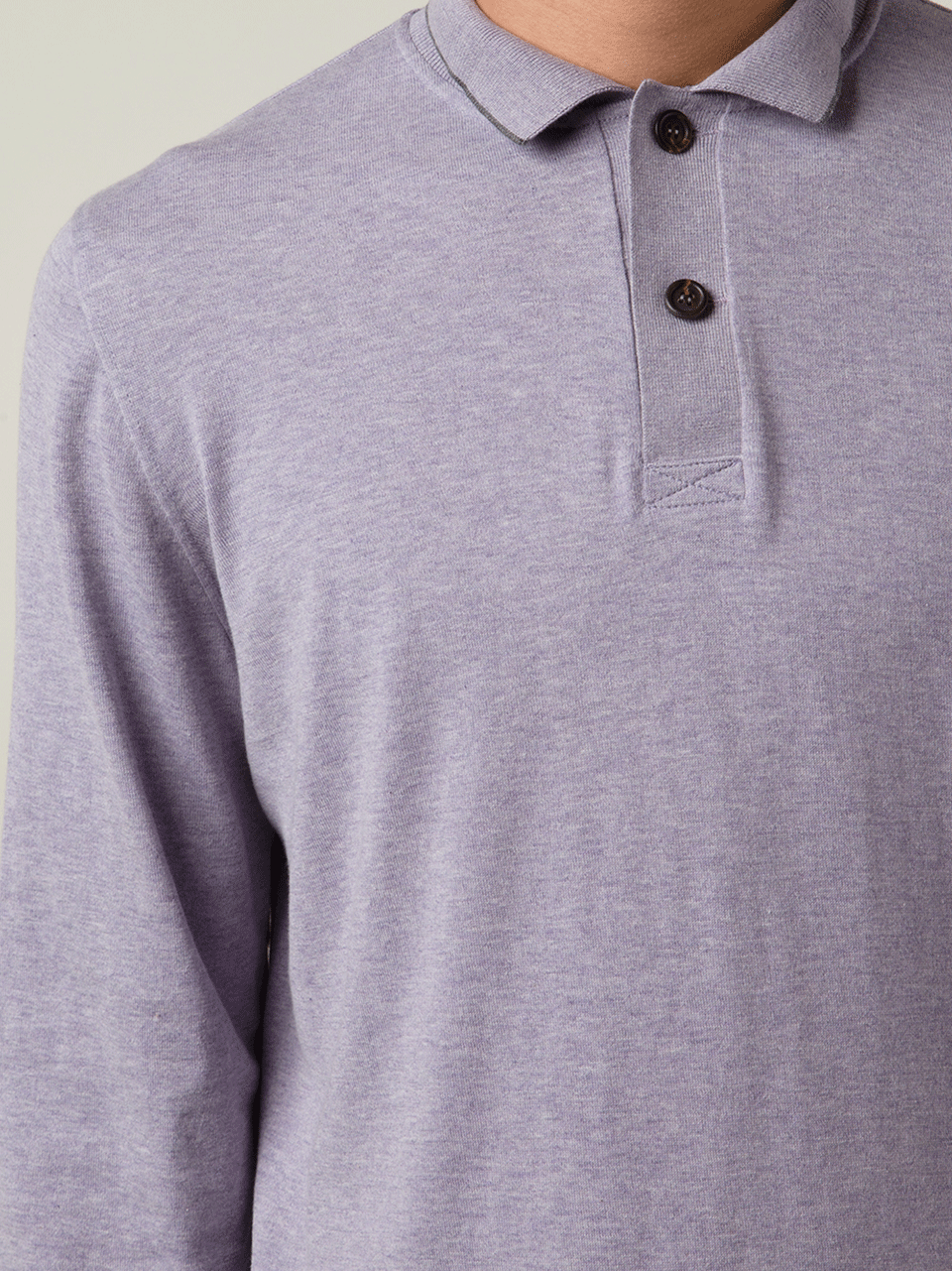 BRUNELLO CUCINELLI-Buttoned Polo-
