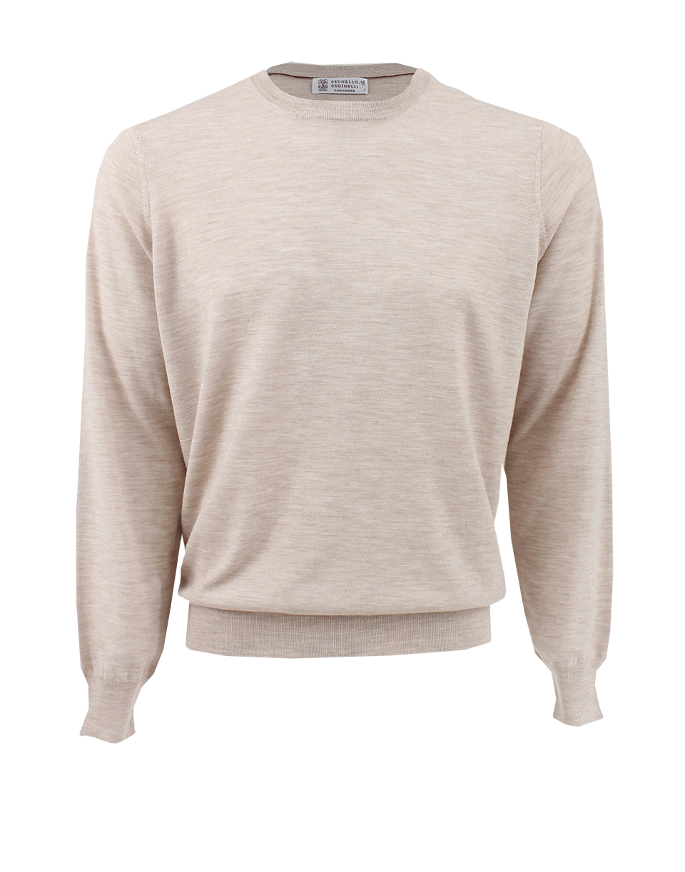 BRUNELLO CUCINELLI-Elbow Patch Crewneck-