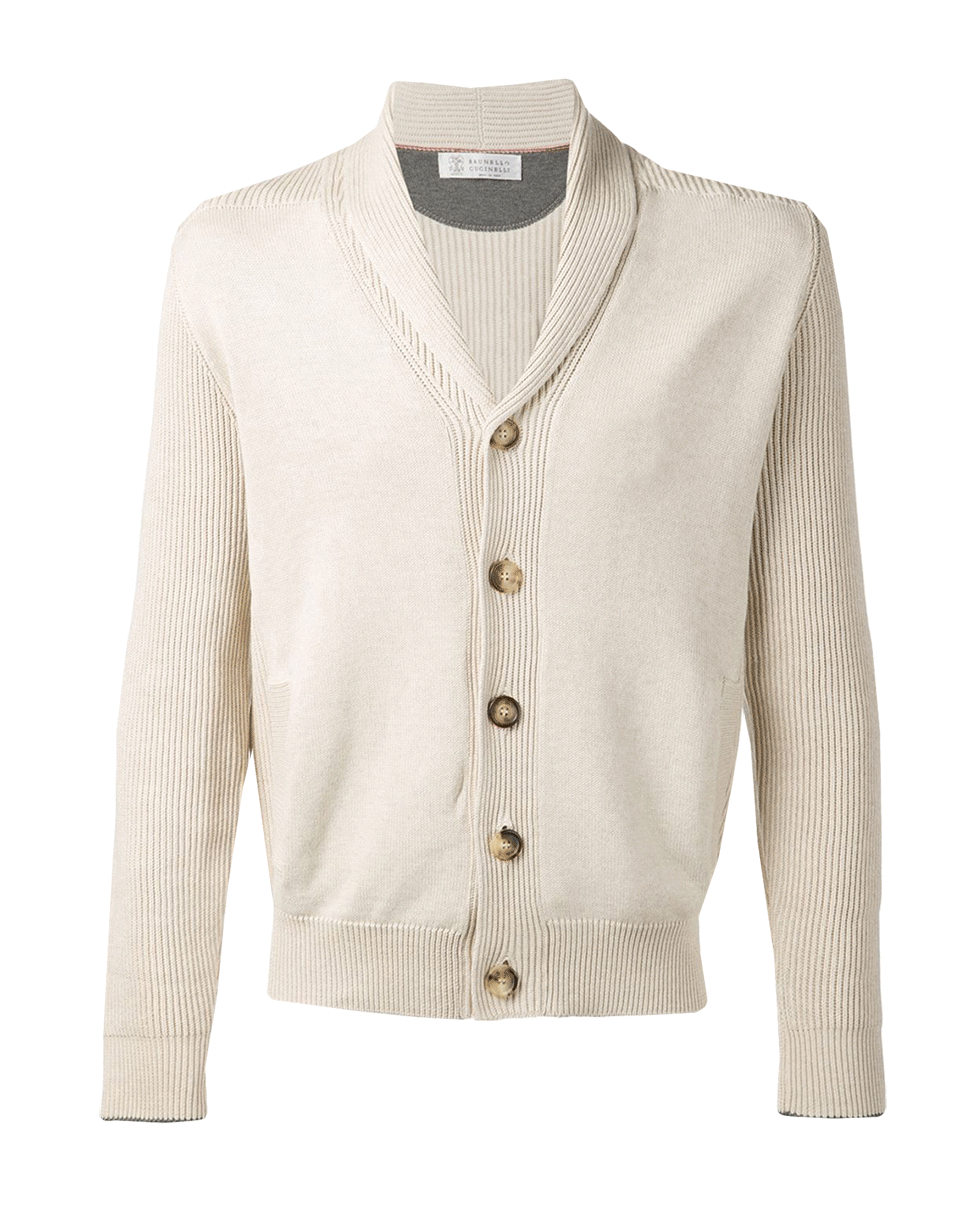 BRUNELLO CUCINELLI-Button Cardigan-