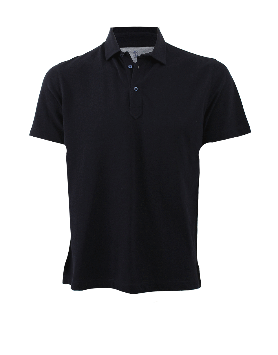 BRUNELLO CUCINELLI-Pique Polo-