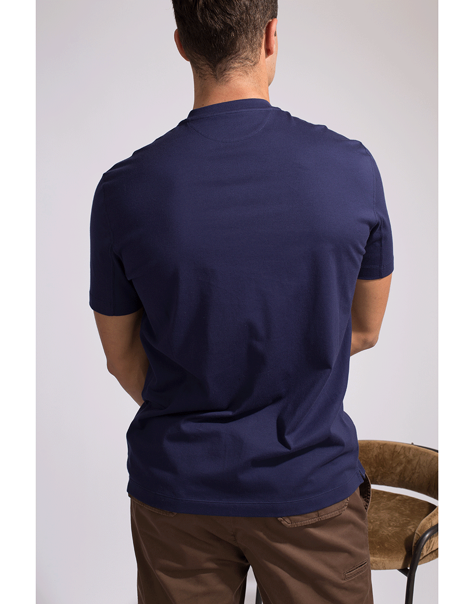 BRUNELLO CUCINELLI-V-Neck T-Shirt-
