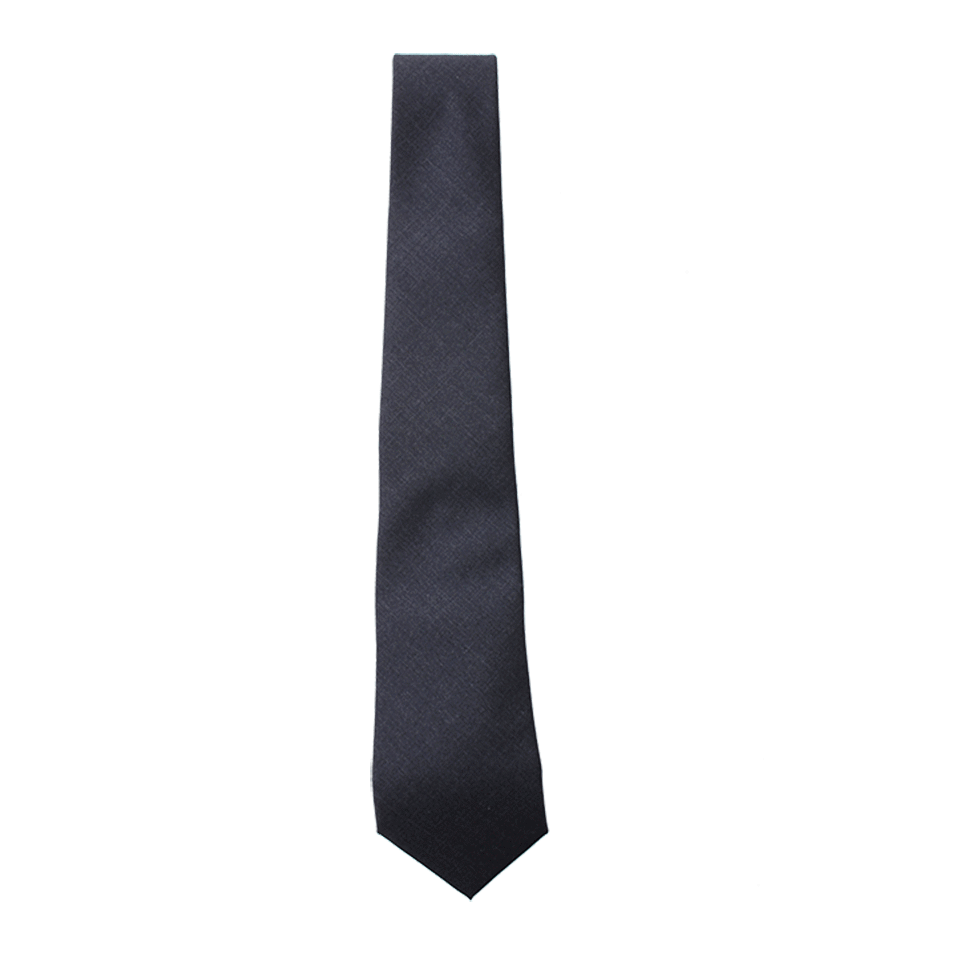 BRUNELLO CUCINELLI-Solid Wool Tie-BLUE