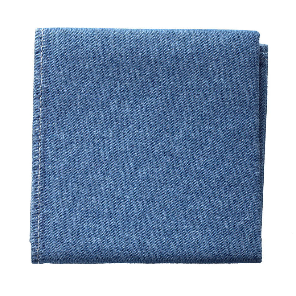 BRUNELLO CUCINELLI-Chambray Pochette-CHAMBRAY