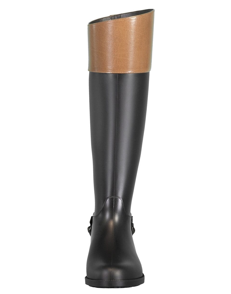 BRUNELLO CUCINELLI-Rubber Two Tone Rainboots-