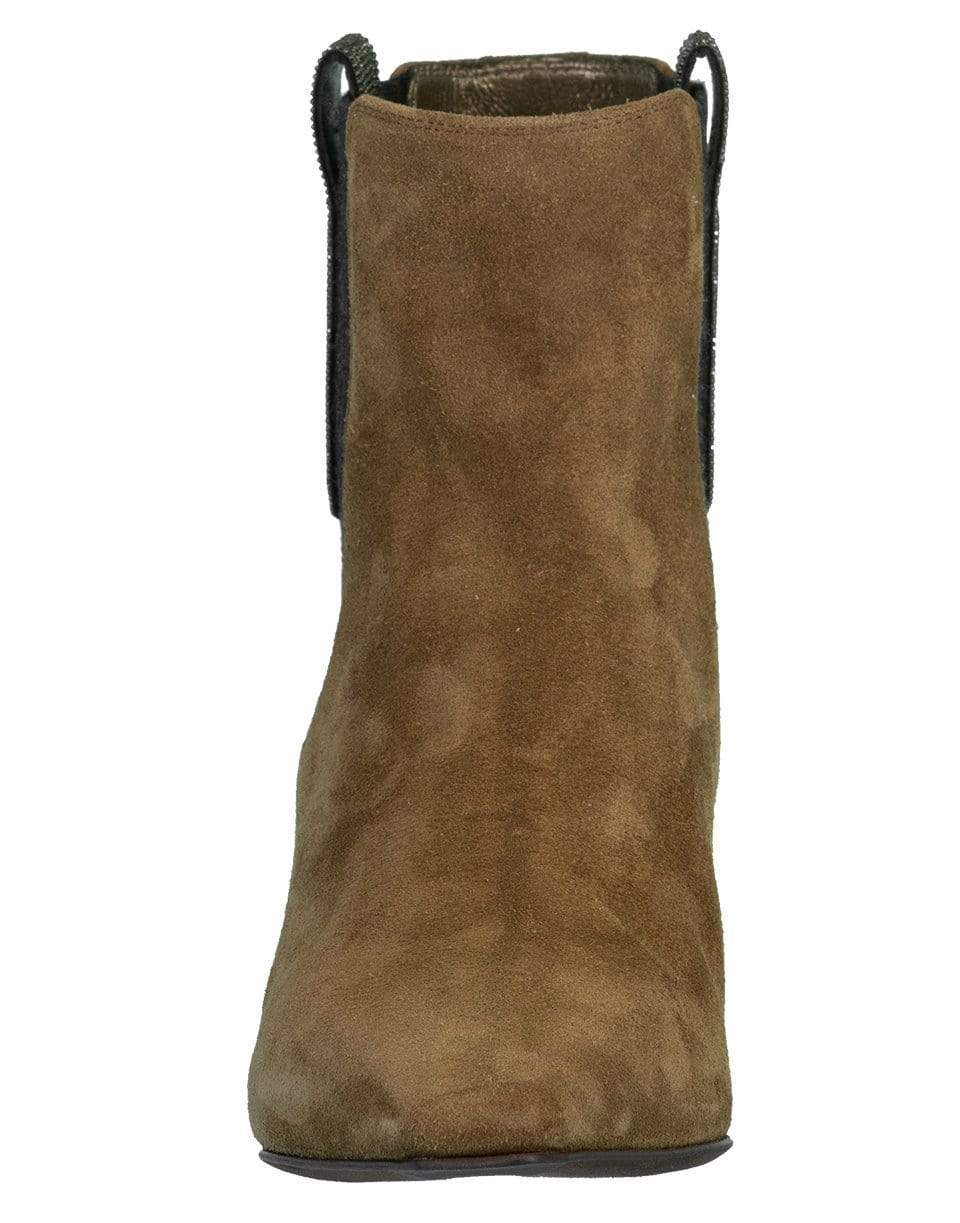 BRUNELLO CUCINELLI-Kitten Heel Ankle Boot-