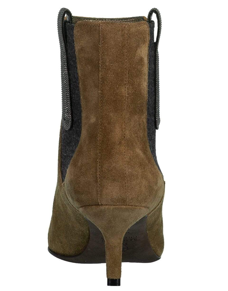BRUNELLO CUCINELLI-Kitten Heel Ankle Boot-