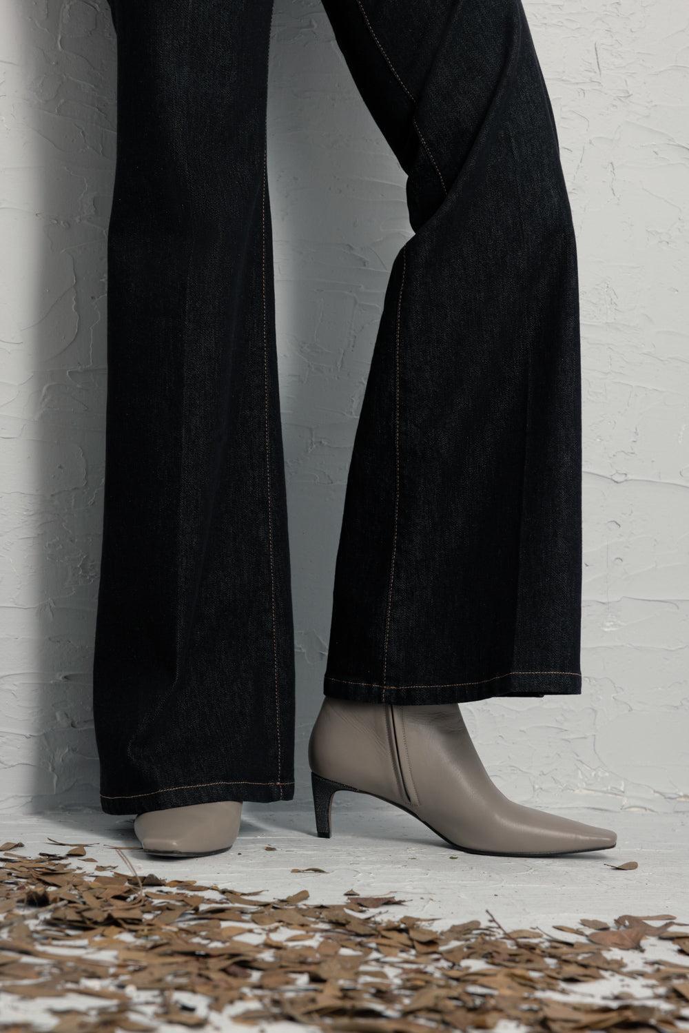City Bootie 55-GREY-37-SHOEBOOT-BRUNELLO CUCINELLI