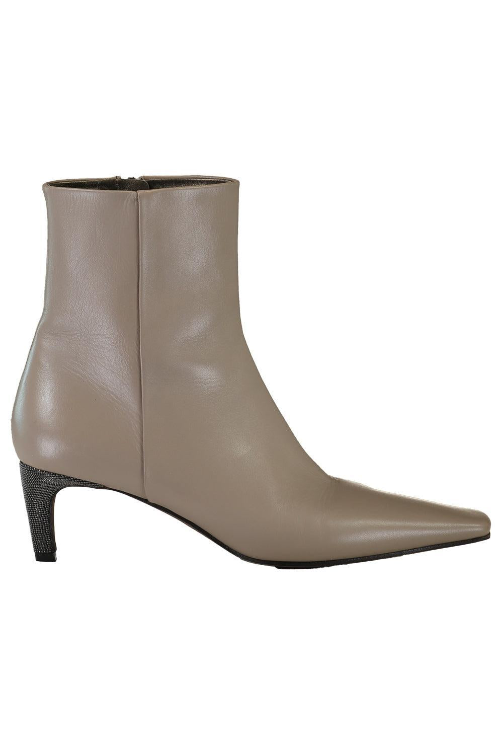City Bootie 55-GREY-37-SHOEBOOT-BRUNELLO CUCINELLI