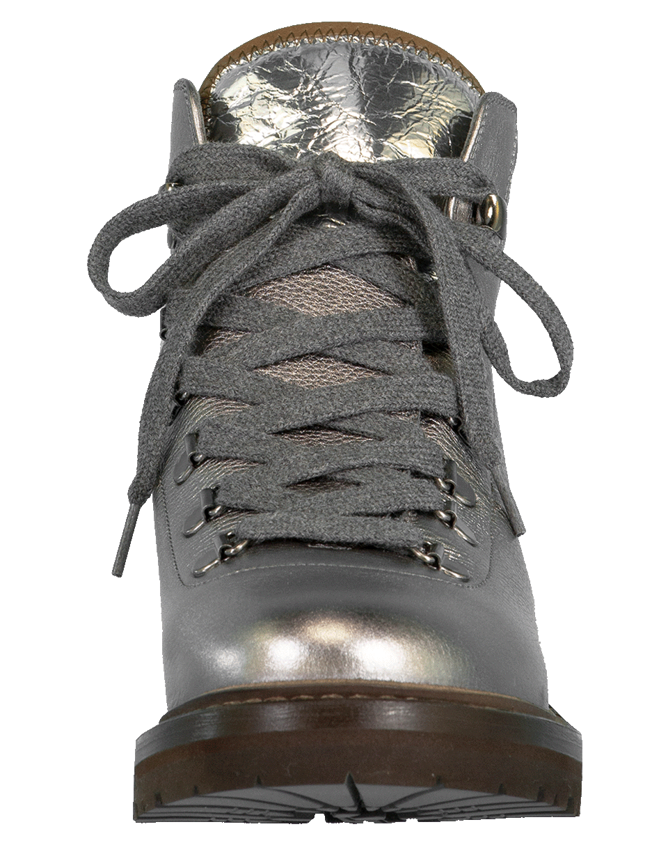 BRUNELLO CUCINELLI-Metallic Hiker Boot-