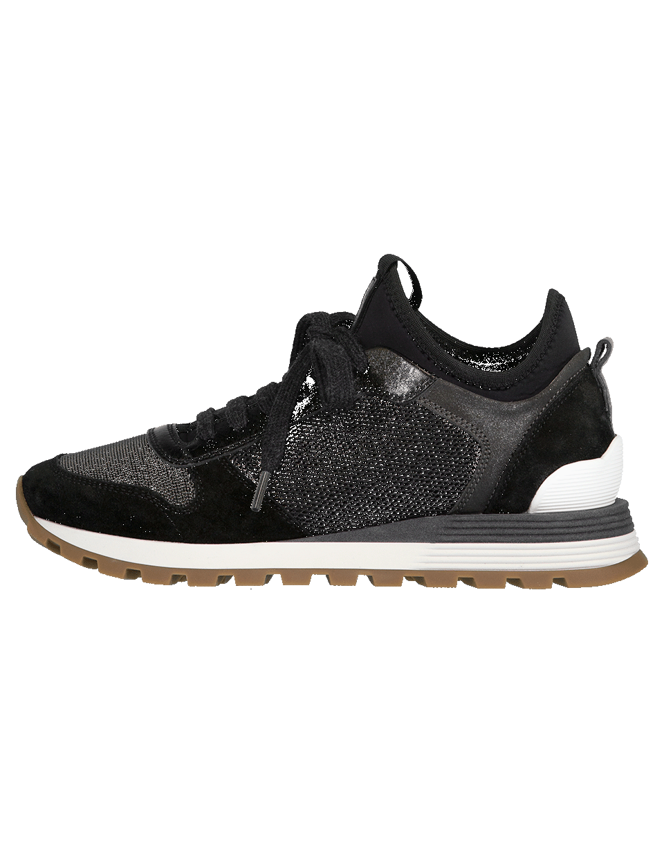 BRUNELLO CUCINELLI-Neoprene Sneaker-BLACK
