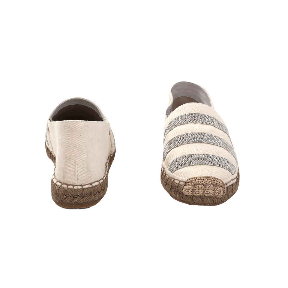 BRUNELLO CUCINELLI-Canvas Monili Espadrille-
