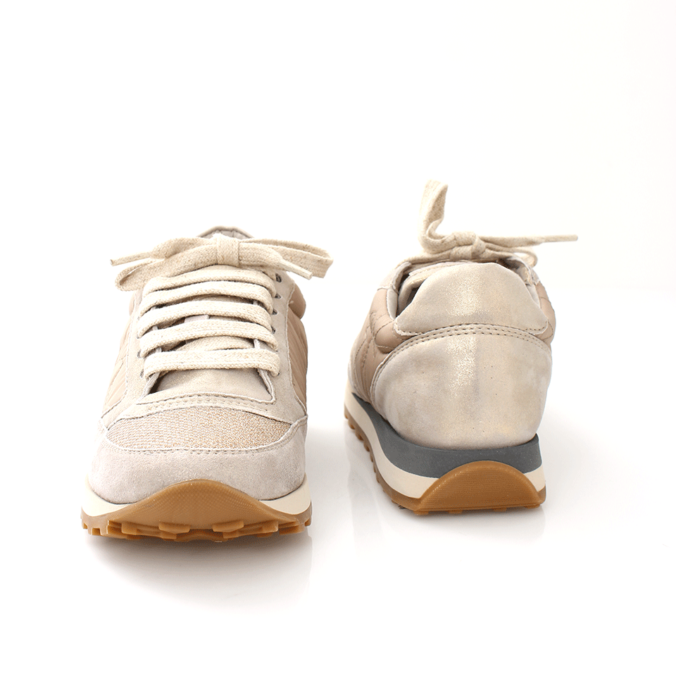 BRUNELLO CUCINELLI-Metallic Sparkle Runner-