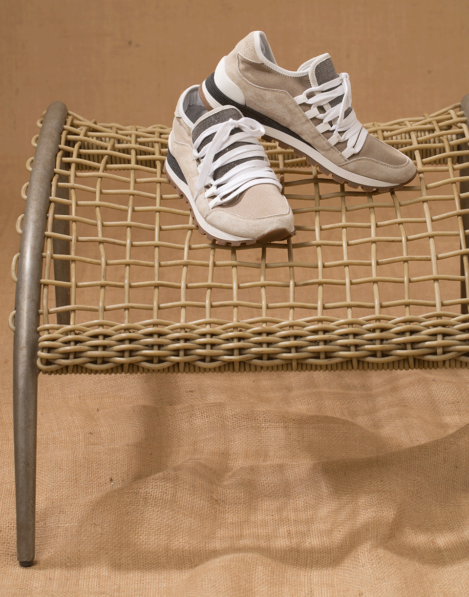 BRUNELLO CUCINELLI-Wide Lace Sneaker-
