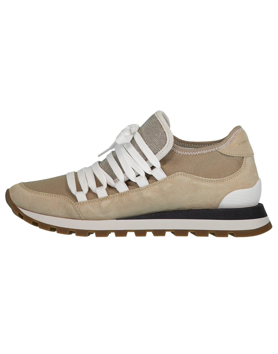 BRUNELLO CUCINELLI-Wide Lace Sneaker-