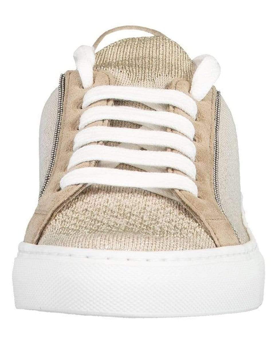 BRUNELLO CUCINELLI-Fly Knit Fabric Trainers-