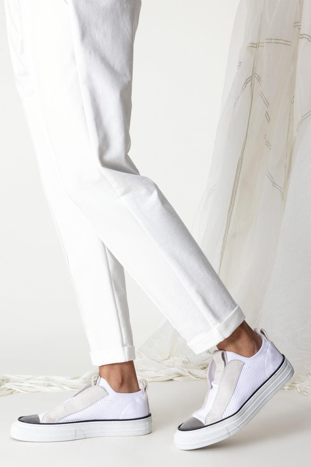 Pull On Sneaker-DENIM-36-SHOESNEAKER-BRUNELLO CUCINELLI