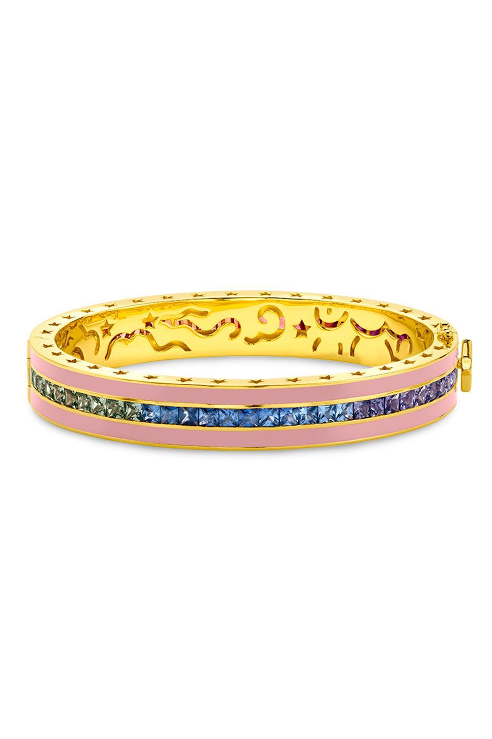 Bubblegum Bangle-YELLOW GOLD-JEWELRYFINE JEWELBRACELET O-BUDDHA MAMA