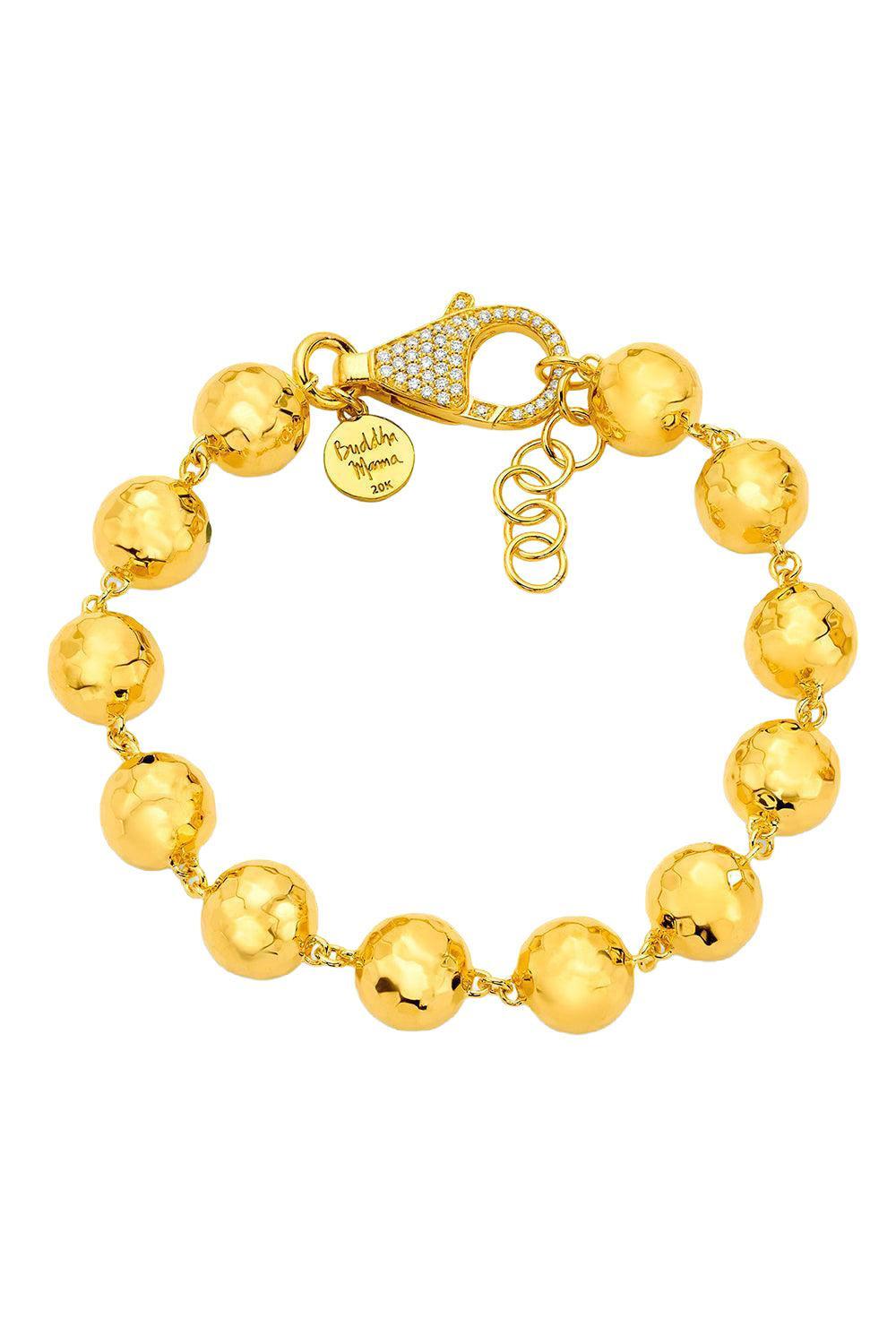 Disco Ball Chain - 10mm-YELLOW GOLD-JEWELRYFINE JEWELBRACELET O-BUDDHA MAMA