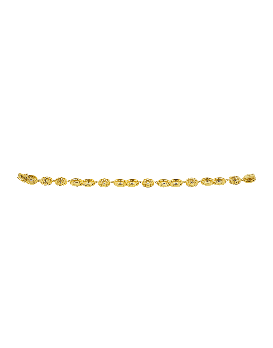 BUDDHA MAMA-Mandala Station Bracelet-YELLOW GOLD