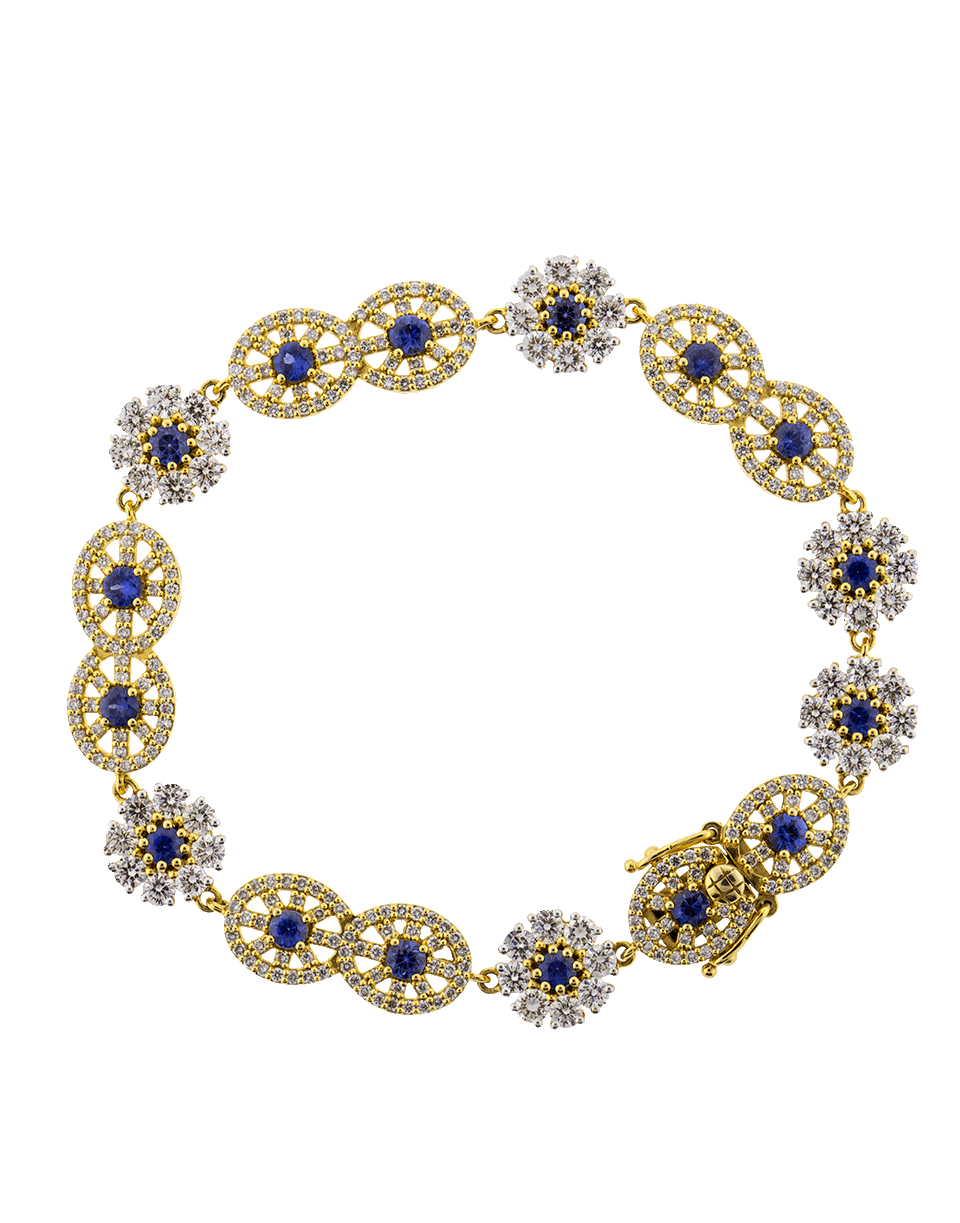 BUDDHA MAMA-Mandala Station Bracelet-YELLOW GOLD