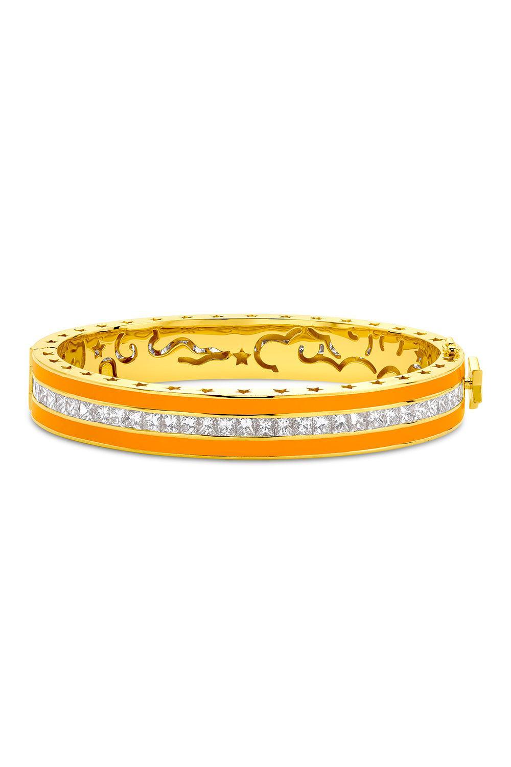 Rainbow Sapphire Clementine Bracelet-YELLOW GOLD-JEWELRYFINE JEWELBRACELET O-BUDDHA MAMA