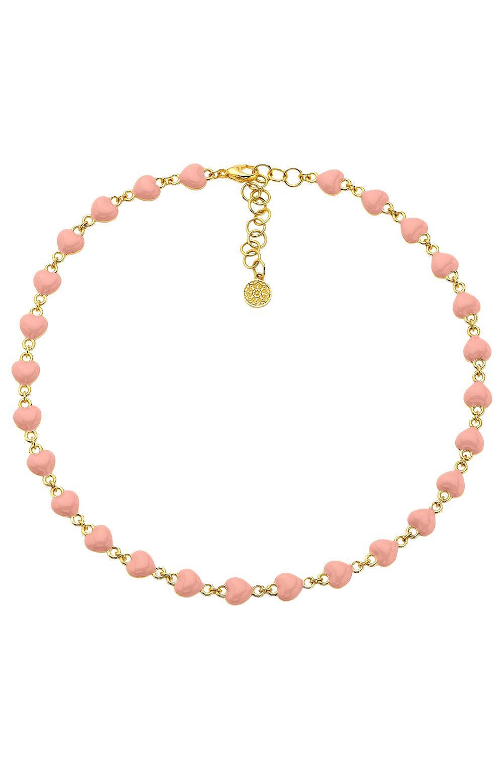 Pink Heart Necklace