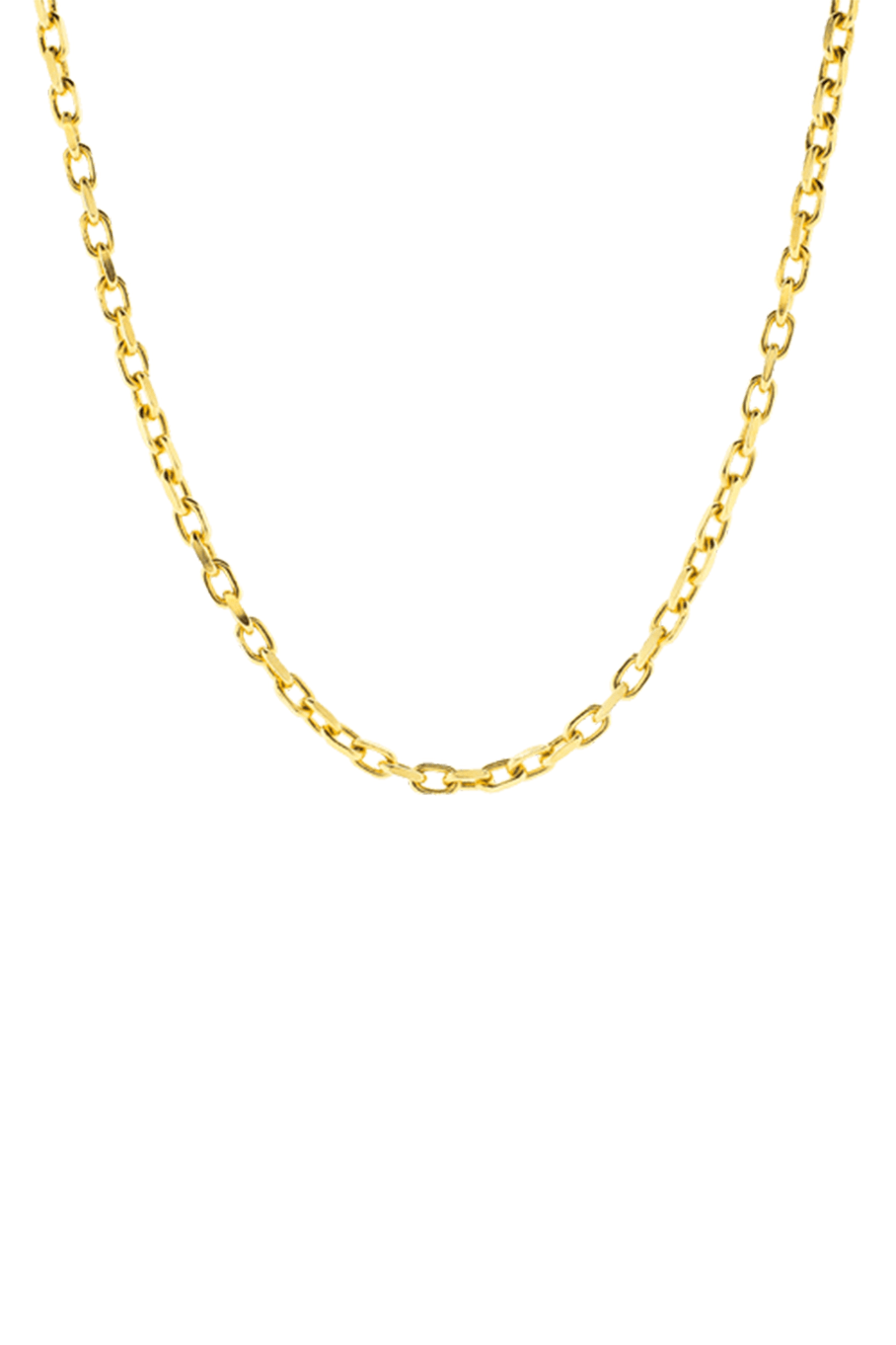BUDDHA MAMA-Diamond Cut Cable Chain - 20in-YELLOW GOLD
