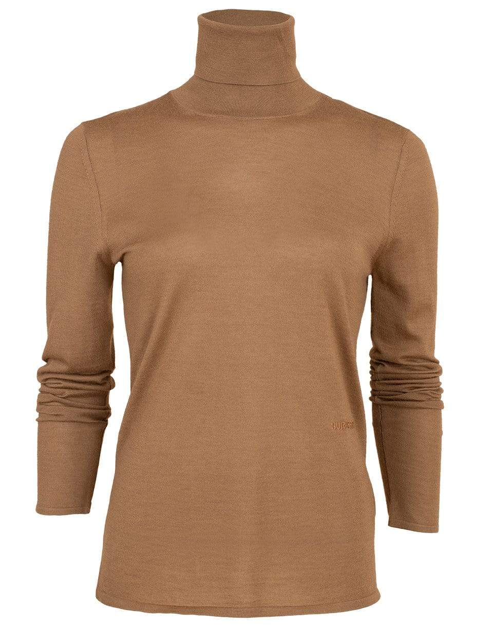 BURBERRY-Glencoe Turtleneck Top-