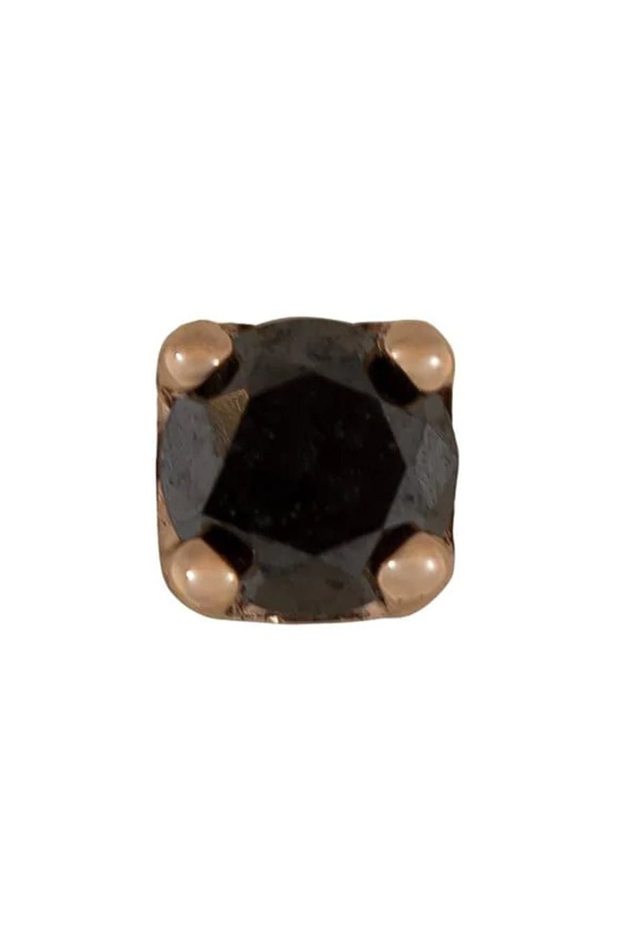 BVLA-Black Diamond Stud-ROSE GOLD