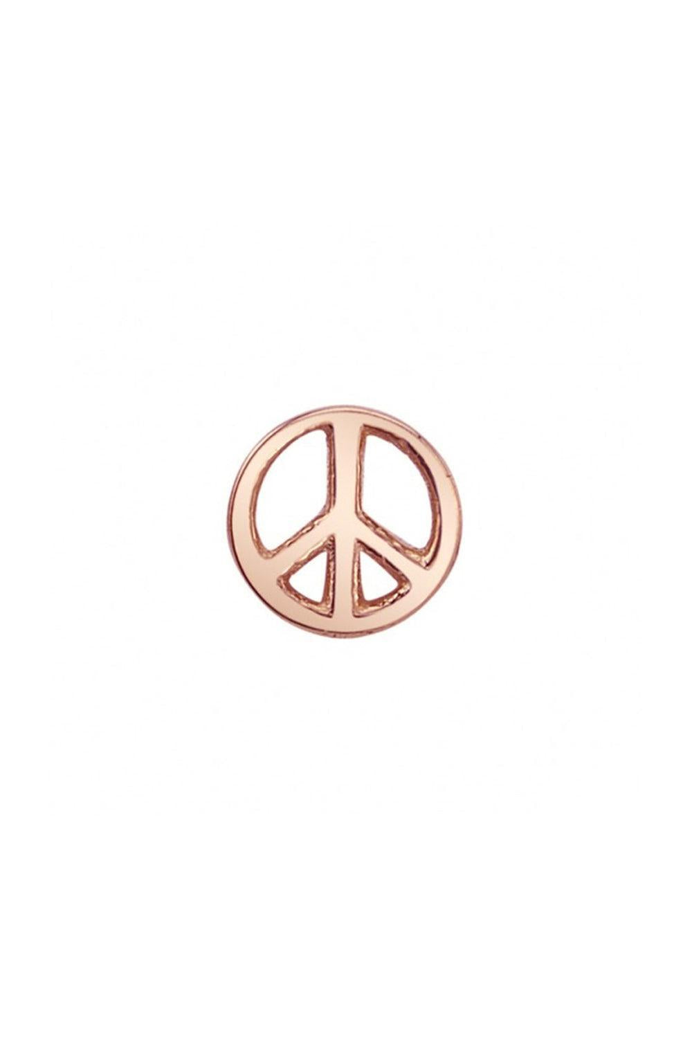 Peace ! Ear Pin-ROSE GOLD-25-JEWELRYFINE JEWELPIERCING-BVLA